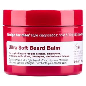 Recipe For Men, Ultra Soft Beard Balm, Beard Balm, Softening, 80 ml