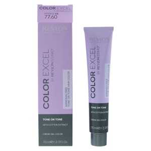 Revlon, Color Excel, Demi-Permanent Hair Dye, 77.60 Intense Light Red, 70 ml