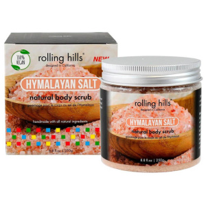 Rolling Hills, Himalayan Salt, Eliminates Impurities, Body Scrub, 250 g
