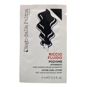 Set, Diego Dalla Palma, Riccio Fluido, Hair Perm Lotion, Curl Defining, For All Hair Types, 15 pcs, 5 ml *Sample