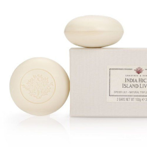 Set Duo, Crabtree & Evelyn,  India Hicks Island Living, Hydrating, Soap Bar, 2 pcs, 100 g