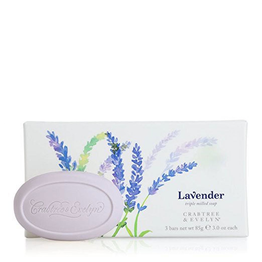 set trio crabtree evelyn lavander hydrating soap bar 3 pcs 85 g 1718370612