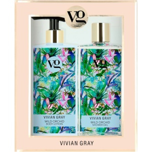 Set Vivian Gray: Wild Orchid, Cleansing and Hydrating, Shower Gel, For All Skin Types, 350 ml + Wild Orchid, Hydrating, Body Lotion, 350 ml