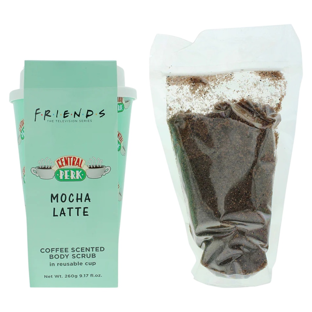 warner bros friends mocha latte cleansing body scrub 260 g 1761030622
