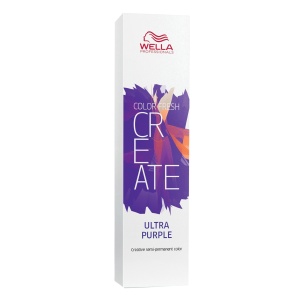 Wella Professionals, Color Fresh Create, Ammonia-Free, Semi-Permanent Hair Dye,  Ultra Purple, 60 ml