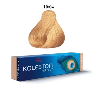 Wella Professionals, Koleston Perfect, Permanent Hair Dye, 10/04 Very Light Blond Natural Red, 60 ml