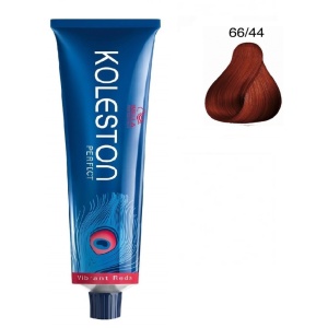 Wella Professionals, Koleston Perfect, Permanent Hair Dye, 66/44 Dark Blonde Intense Red, 60 ml
