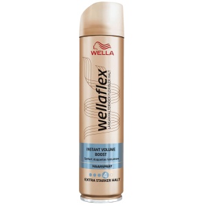 Wella, Wellaflex Instant Volume Boost, Hair Spray, For Volume, Extra Strong Hold, 250 ml