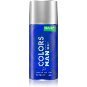 Benetton, Colors de Benetton Blue, Anti-Perspirant, Aromatic, Deodorant Spray, For Men, 150 ml