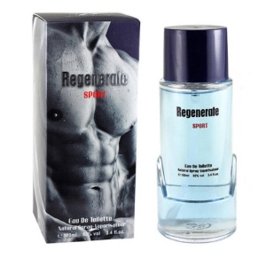 Fine Perfumery, Regenerate Sport, Eau De Toilette, For Men, 100 ml