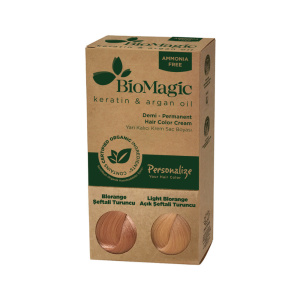 Biomagic, Biomagic, Keratin & Argan Oil, Demi-Permanent Hair Dye,  Blorange, 250 ml *Tester