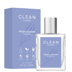 Clean, Fresh Laundry & Lavender, Eau De Toilette, Unisex, 60 ml