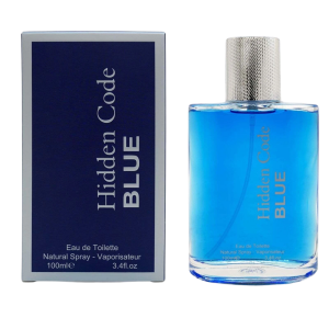 Fine Perfumery, Hidden Code Blue, Eau De Toilette, For Men, 100 ml