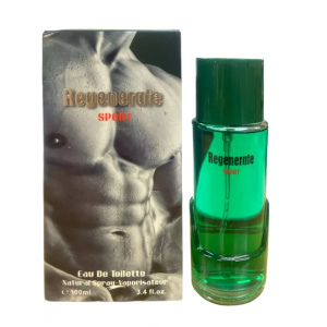 Fine Perfumery, Regenerate Sport Green, Eau De Toilette, For Men, 100 ml