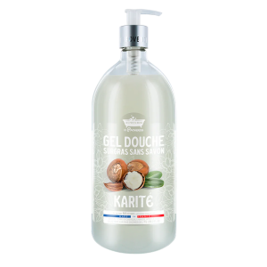 Les Petites Bains de Provence, Karite, Shower Gel, For Sensitive Skin, 1000 ml
