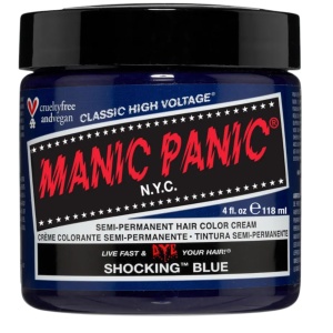 Manic Panic, Classic High Voltage Shocking Blue, Semi-Permanent Hair Dye, 118 ml
