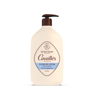 Roge Cavailles, Roge Cavailles, Cotton Flower, Regenerating, Shower Gel, For Sensitive Skin, 1000 ml