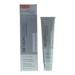 Revlon, Revlonissimo Colorsmetique, Permanent Hair Dye, 6.12 Dark Pearly Blonde, 60 ml