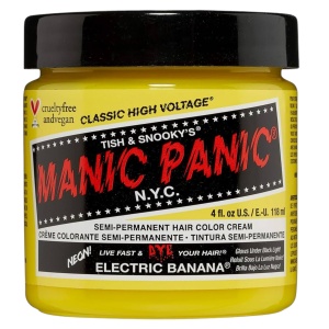 Manic Panic, Classic High Voltage Electric Banana, Semi-Permanent Hair Dye, 118 ml