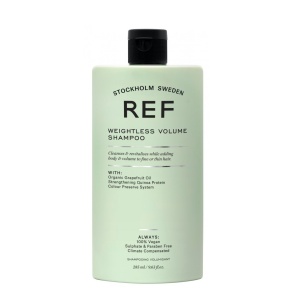 Ref Stockholm, Weightless Volume, Sulfates-Free, Hair Shampoo, Texturizing & Volumizing, 285 ml