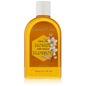 Crabtree & Evelyn, Honey & Peach Blossom, Hydrating, Body Wash, 250 ml