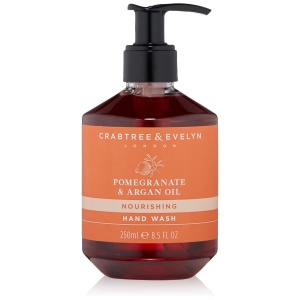 Crabtree & Evelyn, Pomegranate & Argan Oil, Nourishing, Liquid Soap, For Hands, 250 ml