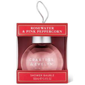 Crabtree & Evelyn, Rosewater & Pink Peppercorn, Shower Gel, For All Skin Types, 100 ml