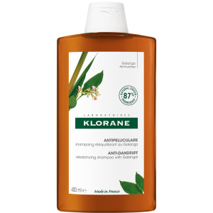 Klorane, Galanga, Natural, Hair Treatment Shampoo, Anti-Dandruff, Sensitive, 400 ml