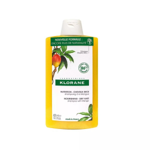 Klorane, Mango Butter Nutrition, Mango, Hair Shampoo, For Nourishing, 400 ml