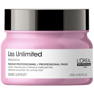 L'Oreal Professionnel, Serie Expert Liss Unlimited, Hair Treatment Cream Mask, For Smoothening, 250 ml