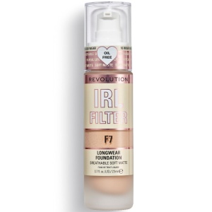 Makeup Revolution, IRL Filter, Oil Free, Long Wear, Cream Foundation, F7, 23 ml