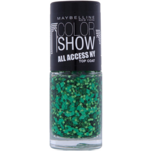 Maybelline, Color Show All Access, Top Coat, Nail Polish, Nr. 425, Lady Liberty, 6 ml