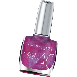Maybelline, Express Finish 40 Seconds, Nail Polish, Nr. 250, Deep Violet, 10 ml