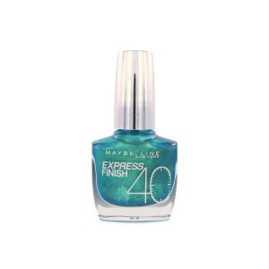 Maybelline, Express Finish 40 Seconds, Nail Polish, Nr. 865, Turquoise Green, 10 ml