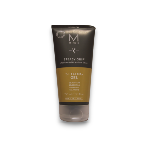 Mitch by Paul Mitchell, Styling Steady Grip, Paraben-Free, Hair Styling Gel, Natural Shine, Firm Hold, 150 ml