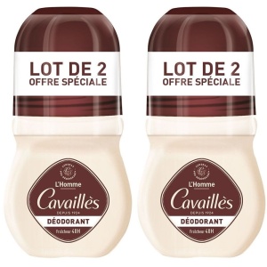 Set Duo, Roge Cavailles, L'Homme, 48h Protection, Deodorant Roll-On, For Men, 2 pcs, 50 ml
