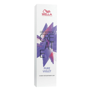 Wella Professionals, Color Fresh Create, Ammonia-Free, Semi-Permanent Hair Dye,  Pure Violet, 60 ml