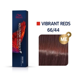 Wella Professionals, Koleston Perfect Me+, Permanent Hair Dye, 66/44 Dark Blonde Intense Red, 60 ml