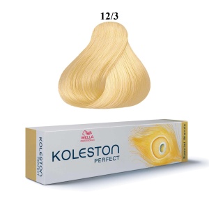 Wella Professionals, Koleston Perfect, Permanent Hair Dye, 12/3 Special Gold Blonde, 60 ml