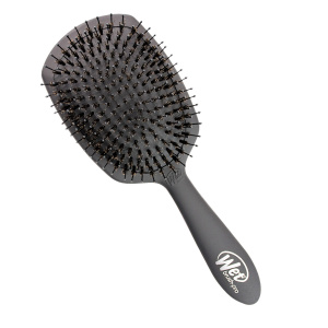 Wet Brush, Epic DeLuxe, Paddle, Hair Brush, Black, Shine Enhancer