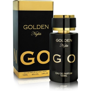 Alms Creation, Go Golden Nights, Eau De Parfum, For Men, 100 ml