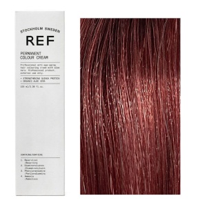 Ref Stockholm, Permanent Colour, Vegan, Permanent Hair Dye, 6.62 Brilliant Red Dark Blonde, 100 ml