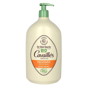 Roge Cavailles, Bio, Macadamia, Regenerating, Shower Oil, For Dry Skin, 1000 ml