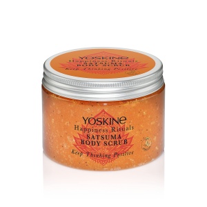 Yoskine, Happiness Rituals, Satsuma, Peeling, Body Scrub, 300 ml