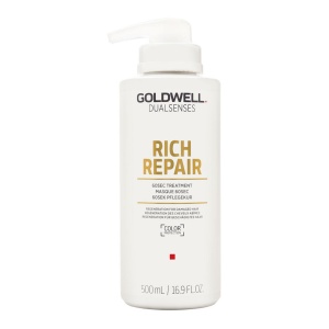 Goldwell, Dualsenses Rich Repair, Hair Treatment Cream Mask, 60 Sec Treatment, 500 ml
