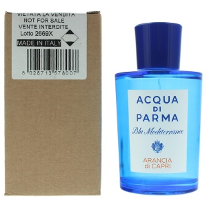 Acqua di Parma, Blu Mediterraneo Arancia di Capri, Eau De Toilette, Unisex, 150 ml *Tester