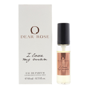 Roos & Roos, Dear Rose I Love My Man, Eau De Parfum, For Women, 10 ml