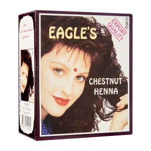 Set, Eagles, Henna Hair Color, Henna, Permanent Hair Dye,  Chestnut, 6 pcs, 10 g
