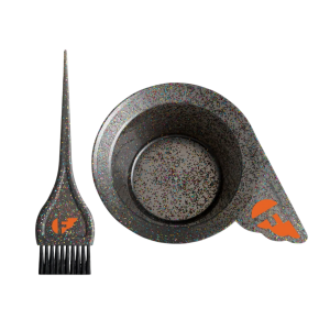 Fudge Professional, Glitter, Plastic Colour Mixing Bowl, Grey