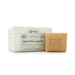 Gamila Secret, Spearmint Sparkle, Cleansing, Scented Soap Bar , For Face & Body, 115 g